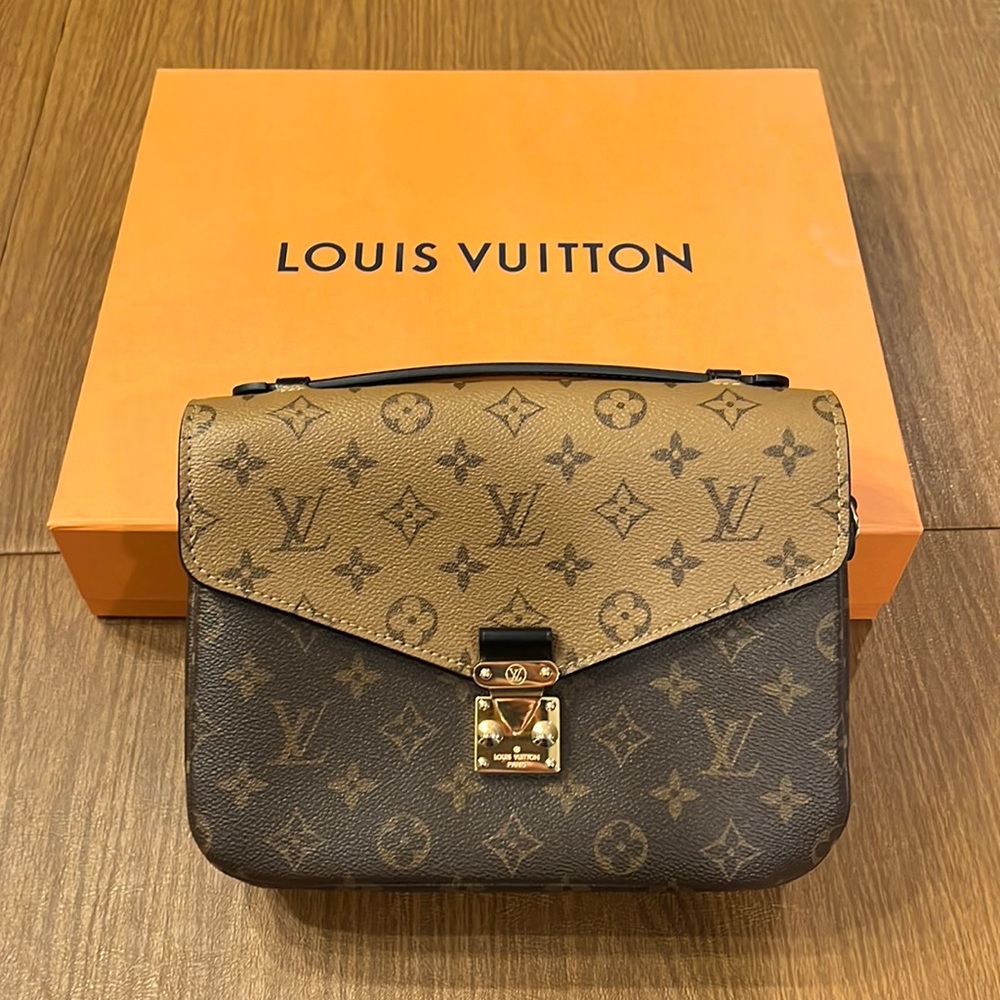 Louis Vuitton Reverse Canvas Pochette Metis Bag